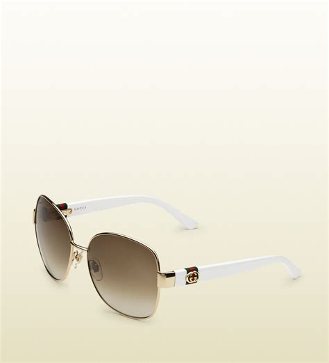 gucci sunglasses men gold|gucci sunglasses women gold.